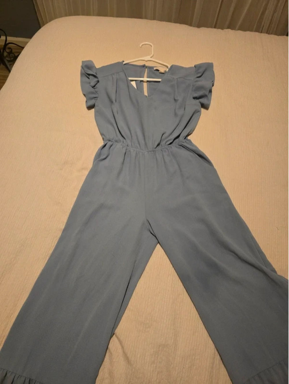 Monteau Los Angeles blue midi jumper